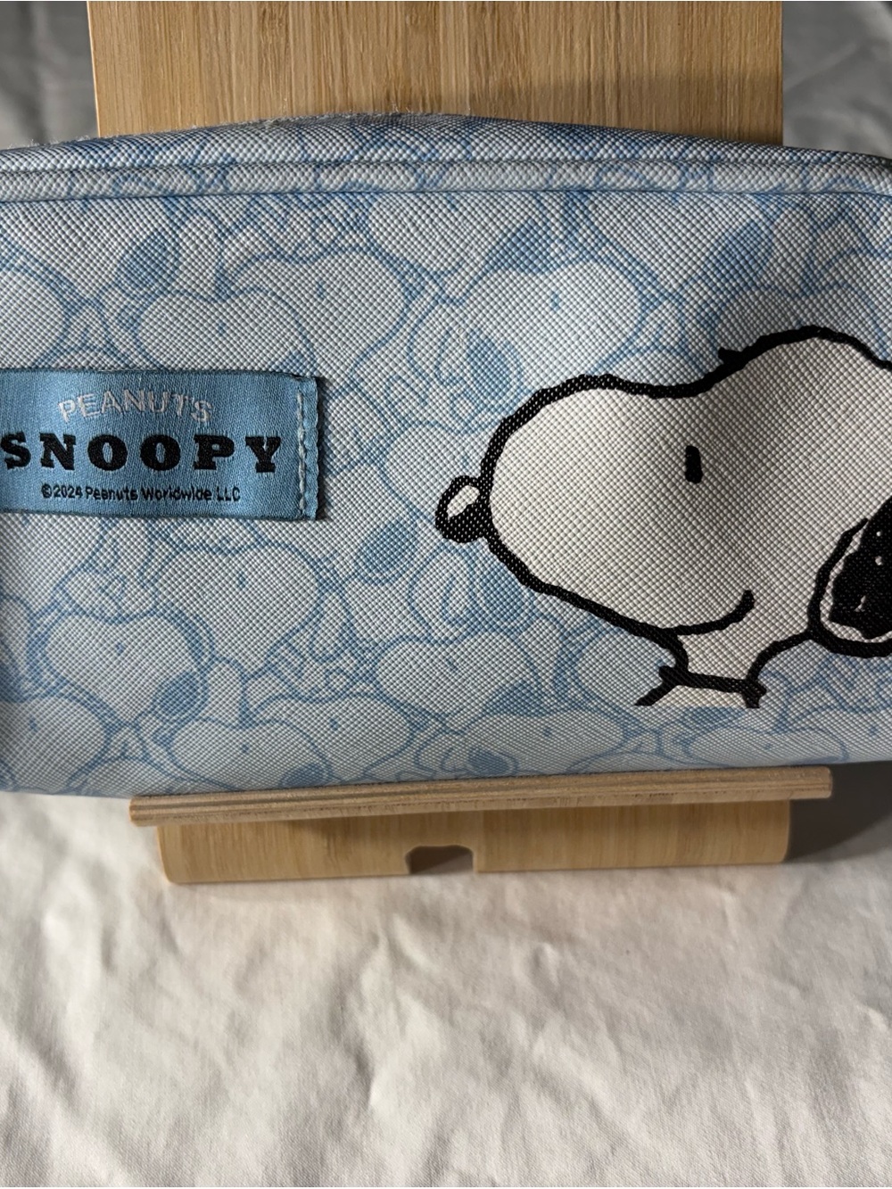 Peanuts Snoopy Blue Kids Pencil Pouch